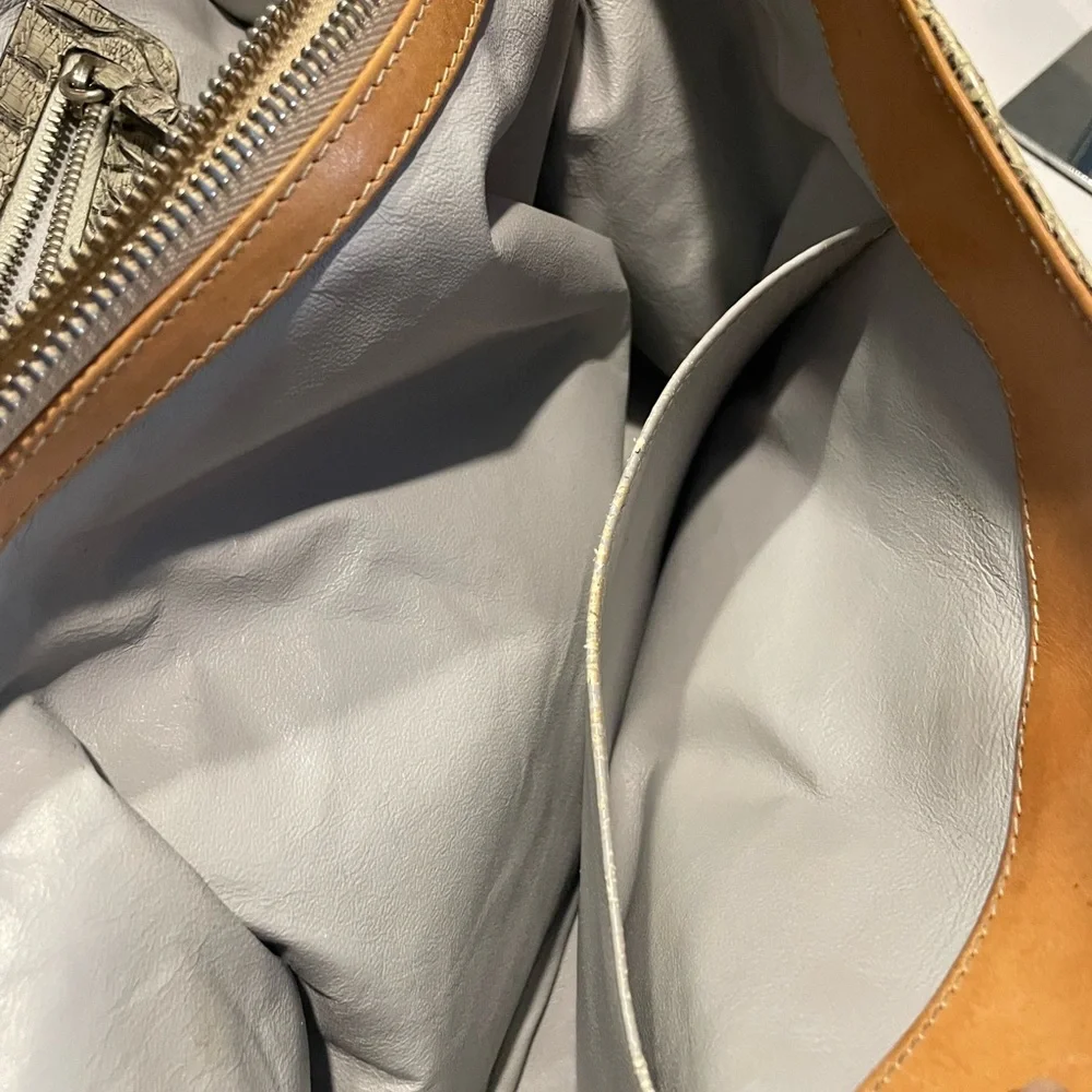 Parri’s All Leather Tote Bag - Made in Italy